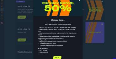 50% Bonus of up to 300 euros on Mondays at Gama Casino: Релоуд-бонус