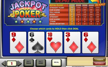 Видео-пекер Jackpot Poker