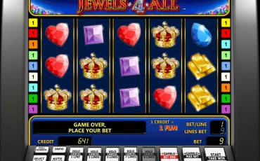 Игровой автомат Jewels 4 All