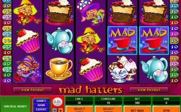 Игровой автомат Mad Hatters