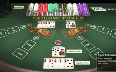 Pai Gow Poker