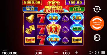 Power Crown: Hold and Win: Игровой автомат